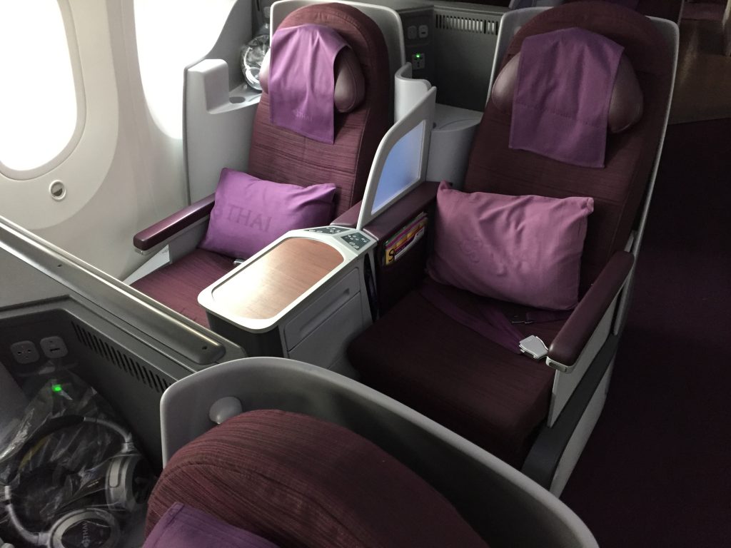 Thai Airways – New Royal Silk Class – My CMS